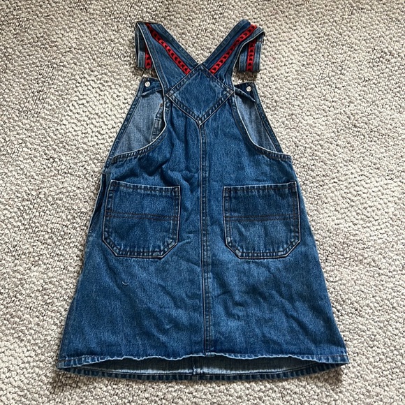 Vintage Minnie Mouse Denim Jumper 6X - Picture 2 of 13